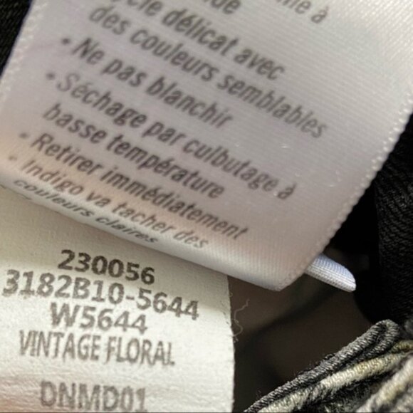 PAIGE Hoxton Straight floral-print high-rise‎ jeans - Picture 4 of 14